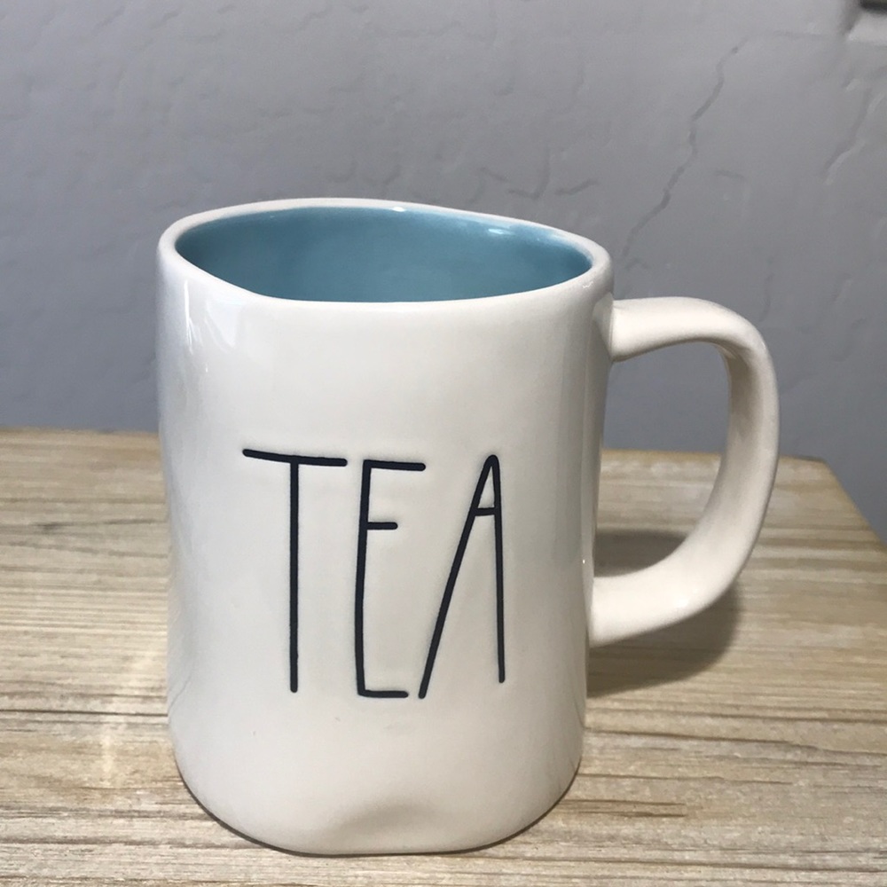 RAE DUNN | TEA Mug with Blue Inside
